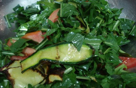 Salada com catalonha