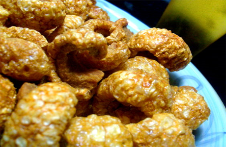 Toucinho de Porco, Frito